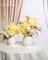 Artificial Flower Combo Flowers Exquisite Yellow Flower Box Set